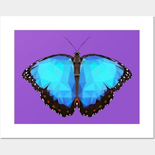 Butterfly Low Poly Art Posters and Art